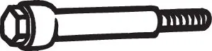 Bolt, exhaust system 258-794