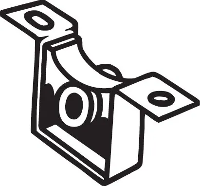 Rubber Strip, exhaust system 255-180