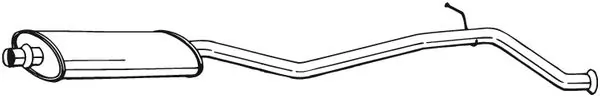 Centre Muffler 286-167