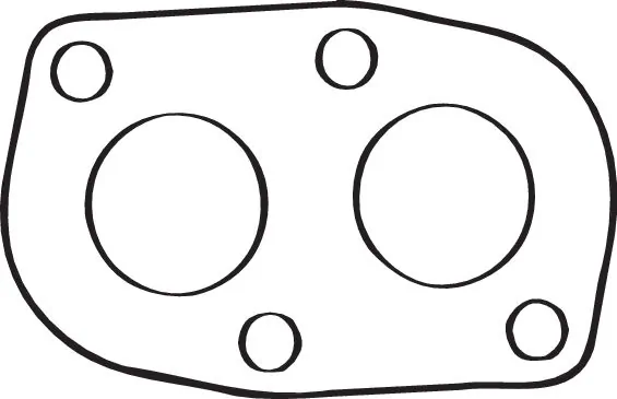 Gasket, exhaust pipe 256-699