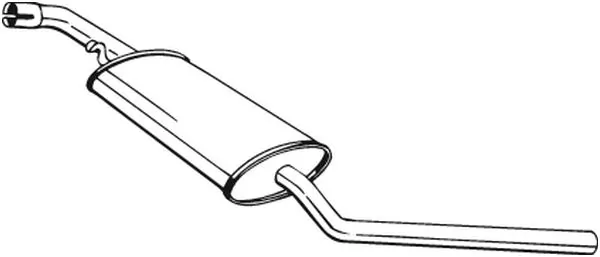 Centre Muffler 281-737