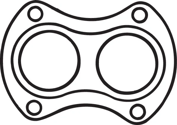 Gasket, exhaust pipe 256-418