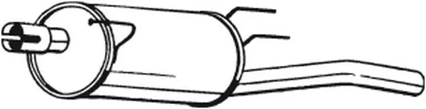 Rear Muffler 185-637