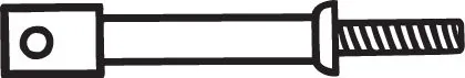 BOSAL 258-788 Bolt, exhaust system