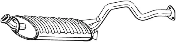 Centre Muffler 278-557