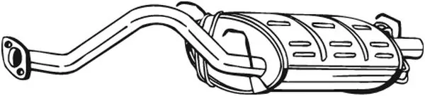 Rear Muffler 163-349