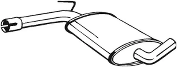 Centre Muffler 233-481