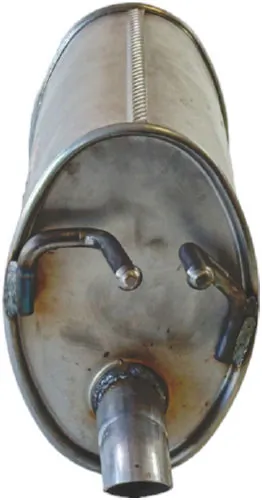 Rear Muffler 128-007