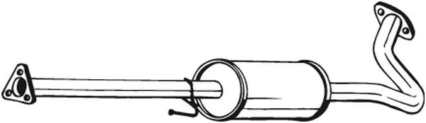 Centre Muffler 278-127