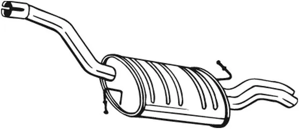 Rear Muffler 233-145
