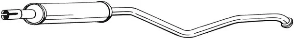 Centre Muffler 284-605