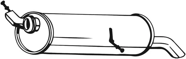 Rear Muffler 135-075