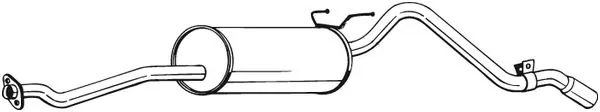 Rear Muffler 286-409