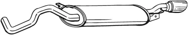 Rear Muffler 281-505