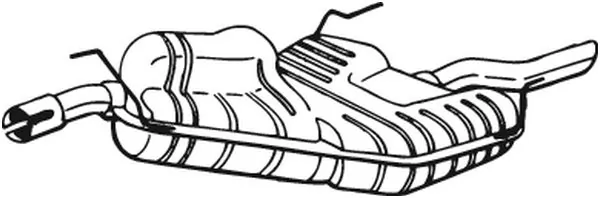 Rear Muffler 215-219