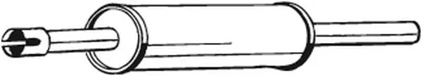 Front Muffler 233-303