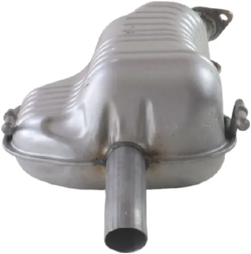 Rear Muffler 185-601