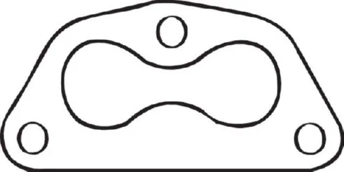 Gasket, exhaust pipe 256-301