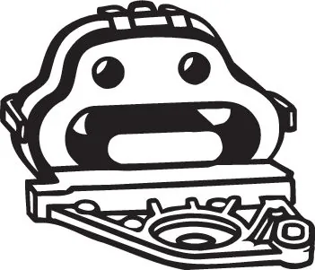 Rubber Strip, exhaust system 255-203