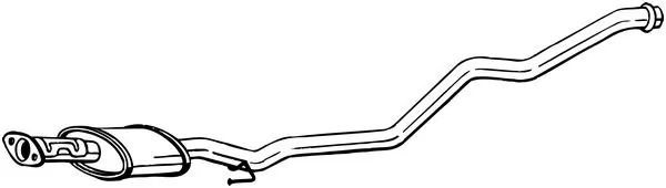 Centre Muffler 284-631