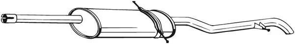 Rear Muffler 286-555