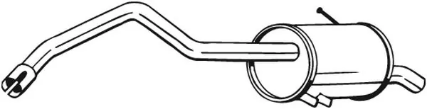 Rear Muffler 278-707