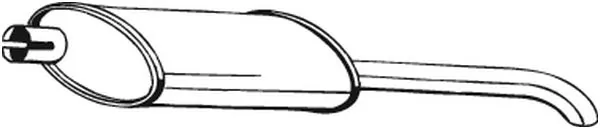 Rear Muffler 185-021