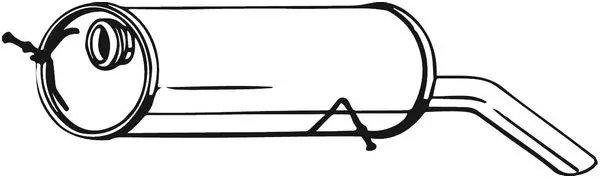 Rear Muffler 190-511