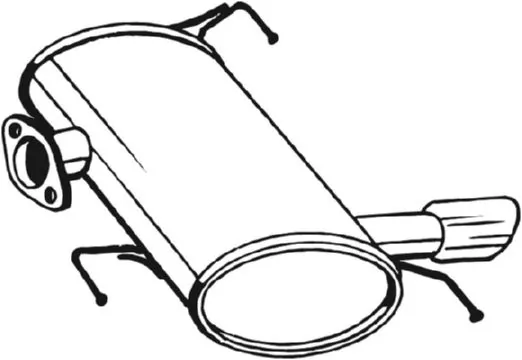 Rear Muffler 247-009
