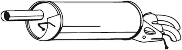 Rear Muffler 233-071