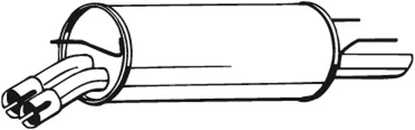 Rear Muffler 185-011