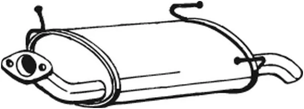 Rear Muffler 145-135