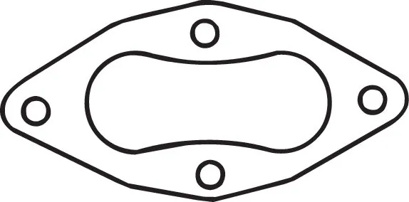 Gasket, exhaust pipe 256-084