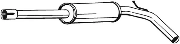 Centre Muffler 233-637