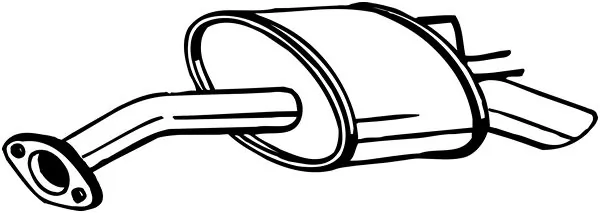 Rear Muffler 165-285