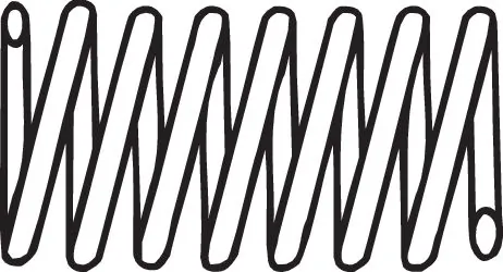 Spring, exhaust pipe 251-930
