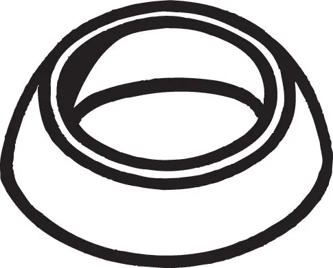Gasket, exhaust pipe 256-859