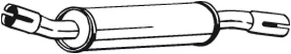 Centre Muffler 228-253