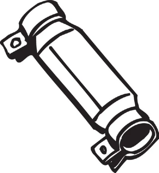 Pipe Connector, exhaust system 265-205