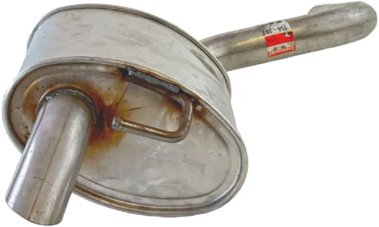 Rear Muffler 154-187