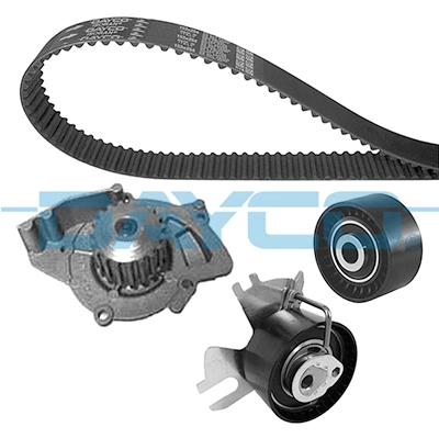Water Pump & Timing Belt Kit KTBWP4550