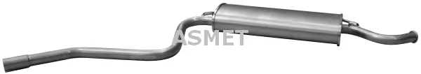 Rear Muffler 16.019