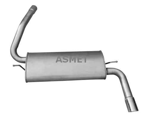 ASMET 07.262 Rear Muffler