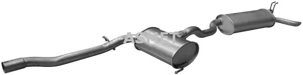 Rear Muffler 16.025