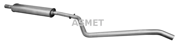 ASMET 10.126 Centre Muffler