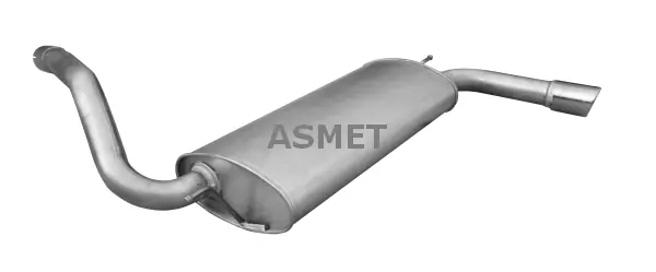 ASMET 07.262 Rear Muffler