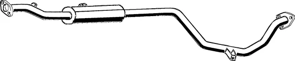 Centre Muffler 26.014