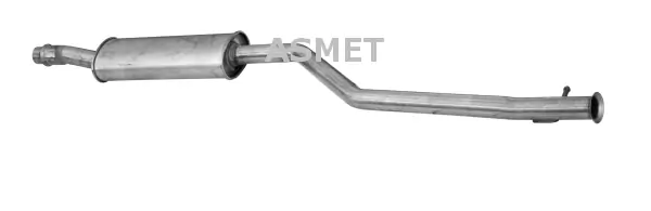 Centre Muffler 09.069