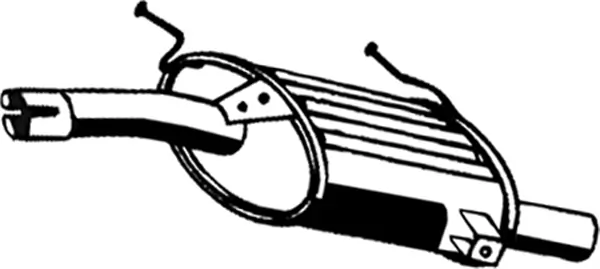 Rear Muffler 25.012