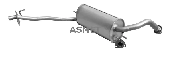 Rear Muffler 13.038